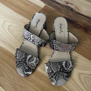 Animal Print Wedges 🤎